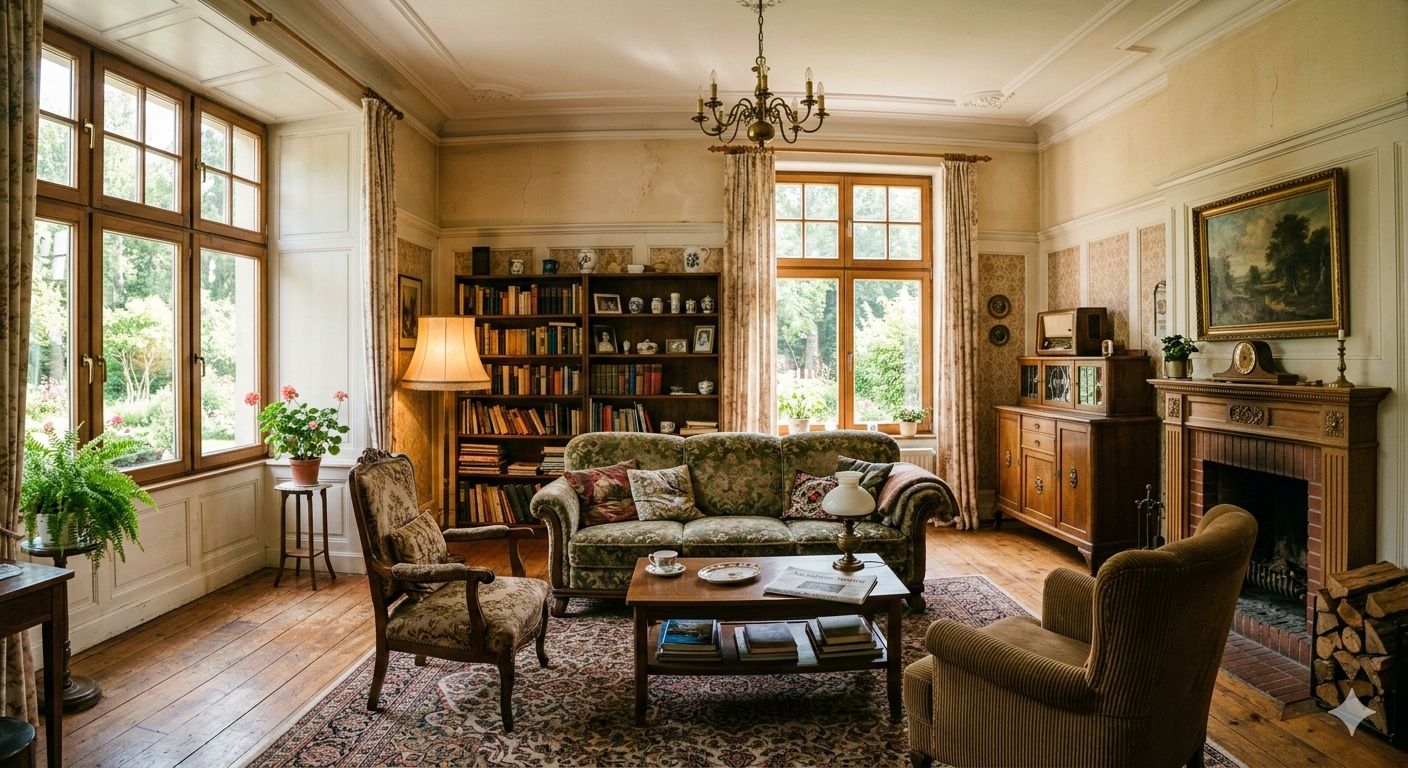 Wohnzimmer vorher